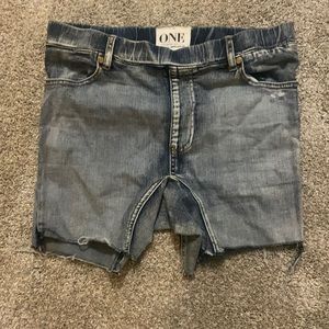 One teaspoon 26 cut off shorts